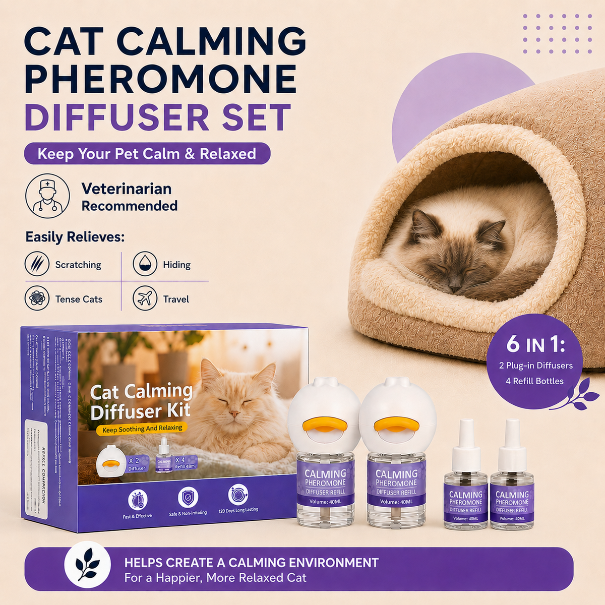 Purrquil™ — Calming Pet Diffuser