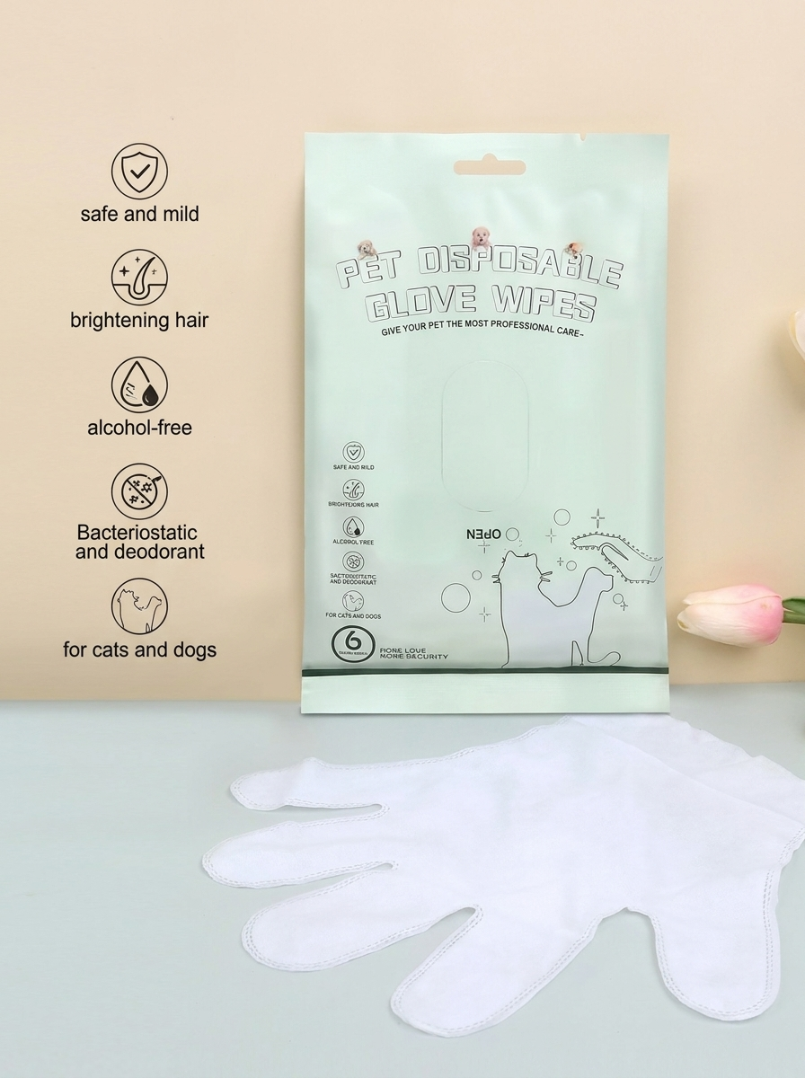 Furra Glove™ — Disposable Grooming Mitts