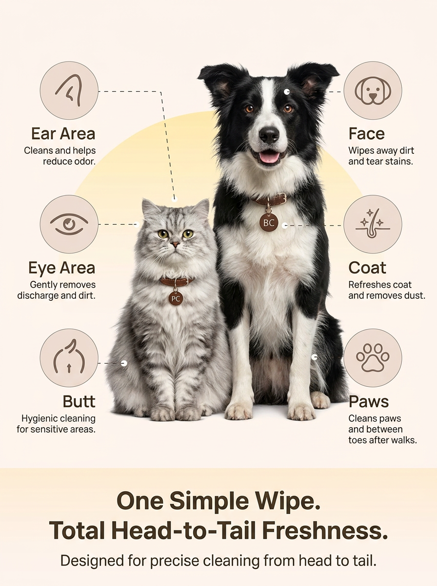 Furra Glove™ — Disposable Grooming Mitts