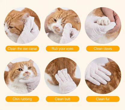 Furra Glove™ — Disposable Grooming Mitts
