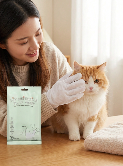 Furra Glove™ — Disposable Grooming Mitts