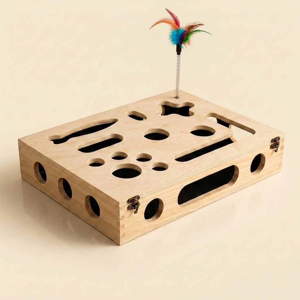 ScratchCraft™ — Cat Nail Filing Box